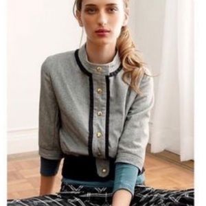 Anthropologie Madchen Bomber Wool Jacket
